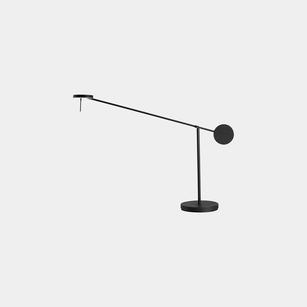 [10-5693-05-05] Table lamp Invisible LED 9W 3000K Black 568lm