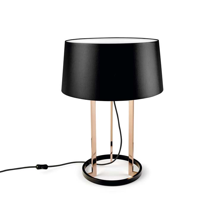 [10-5076-06-H13W] Table lamp Premium E27 18W - Gold finish