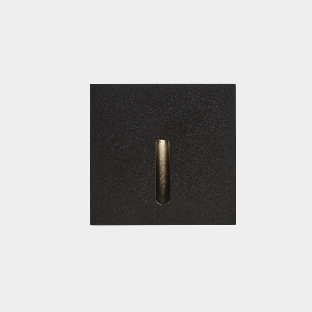 Recessed wall lighting IP66 Bat Square Lineal LED 2.2W 2700K Urban  grey 6lm