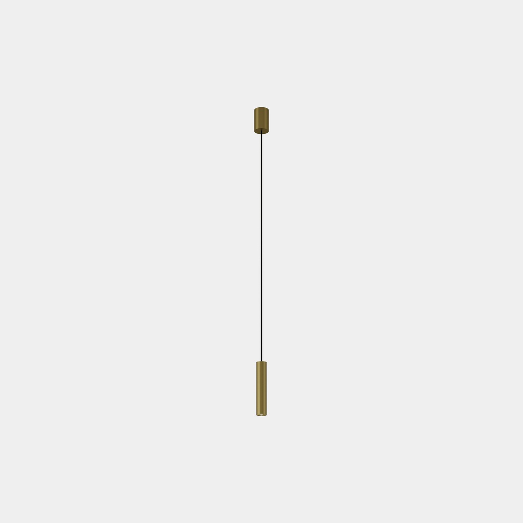 Pendant Prolix Surface LED 5.9W 2700K Matte gold 217lm, Phase cut dimmable