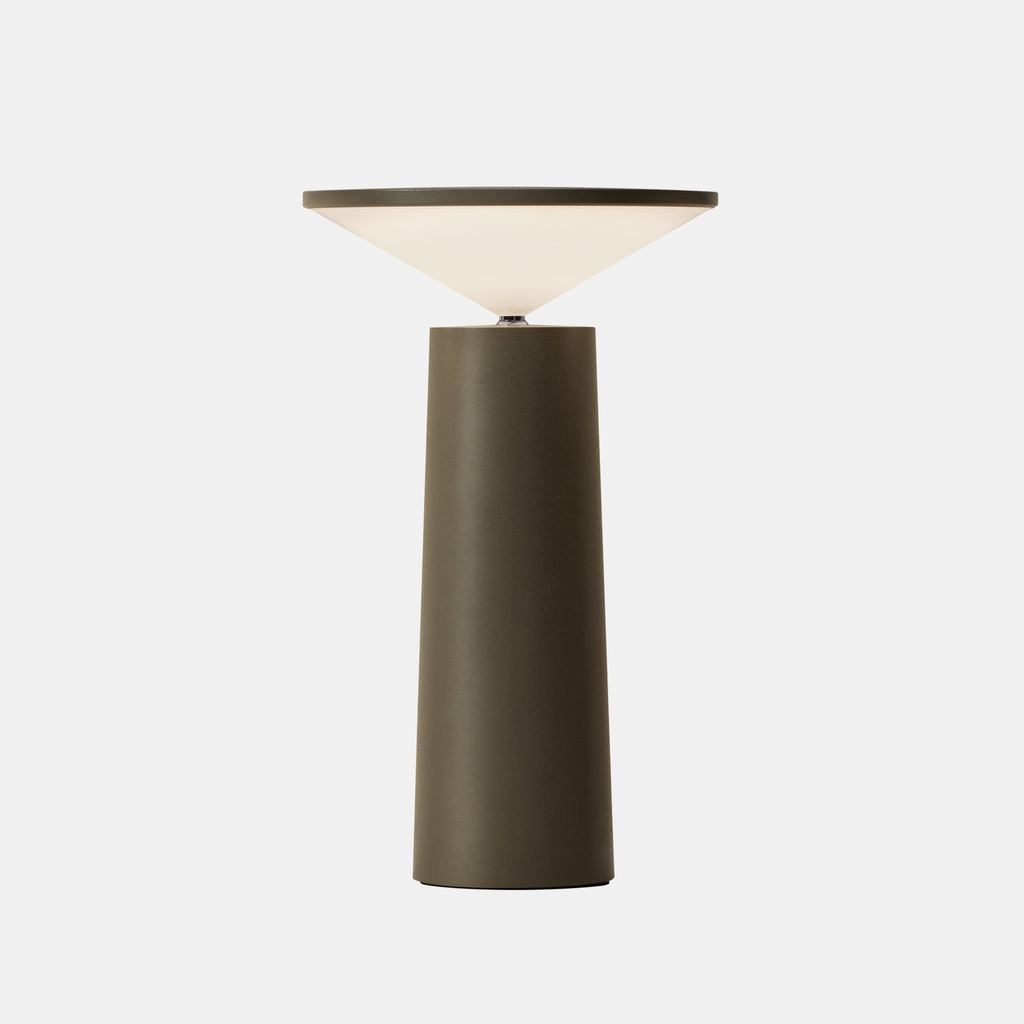 [10-8327-EX-EX] Table lamp COCKTAIL LED 3.5W LED warm-white 2700K TOUCH DIMMING Olive grey 154lm