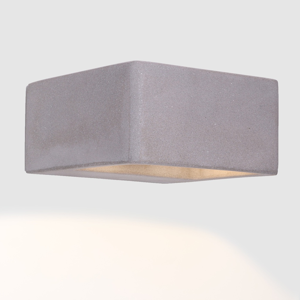 [PX-0517-CEM] Wall fixture IP65 Grow G9 5W Cement