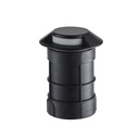 Recessed uplighting IP65 Sort LED 3.3W LED warm-white 3000K ON-OFF Black 225Lm.