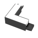 [99POML30/BL] L-CONNECTOR FOR ELMARK PROFILE SURFACE 3000K BLACK