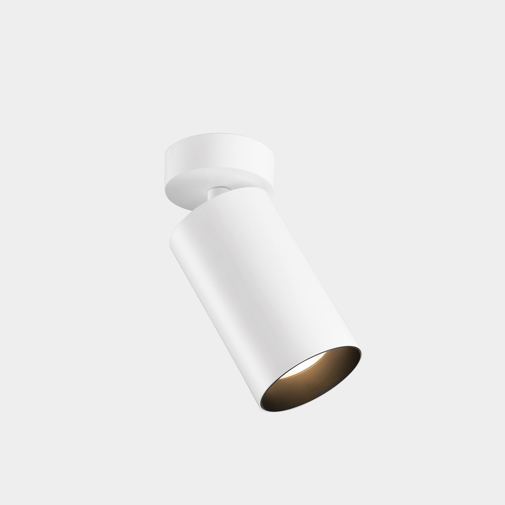 [15-7309-14-00] Spotlight Atom Surface Medium 24W LED  warm-white 3000K CRI 90 White 1991lm