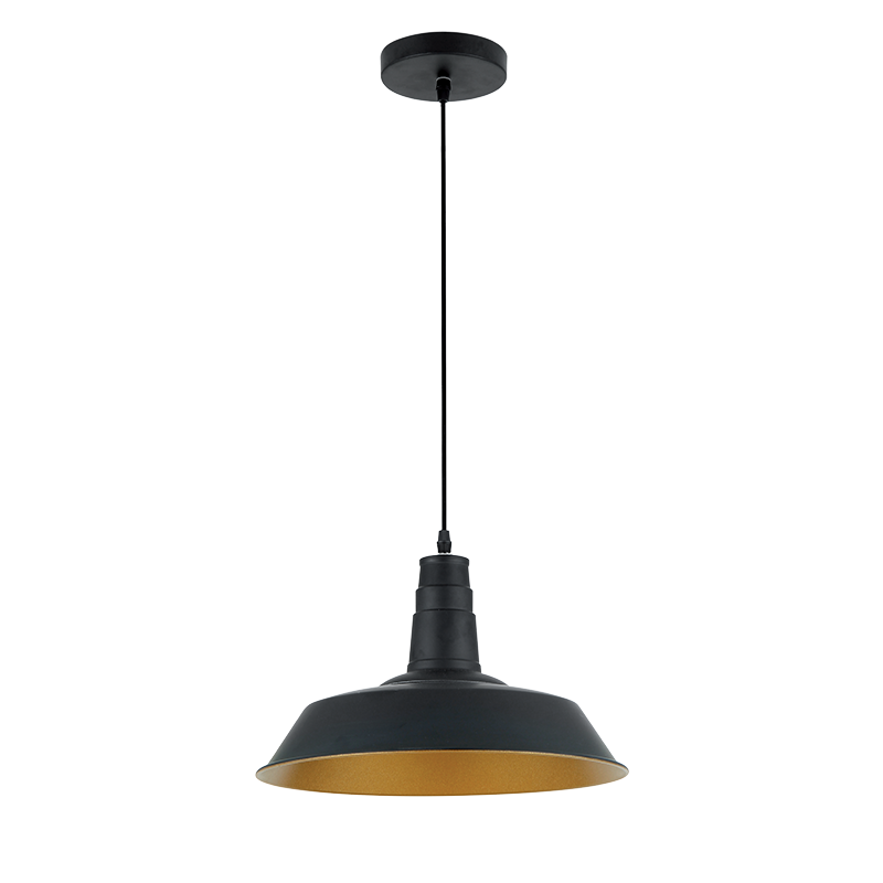 [955MATT1/BK] MATT PENDANT 1XE27 BLACK