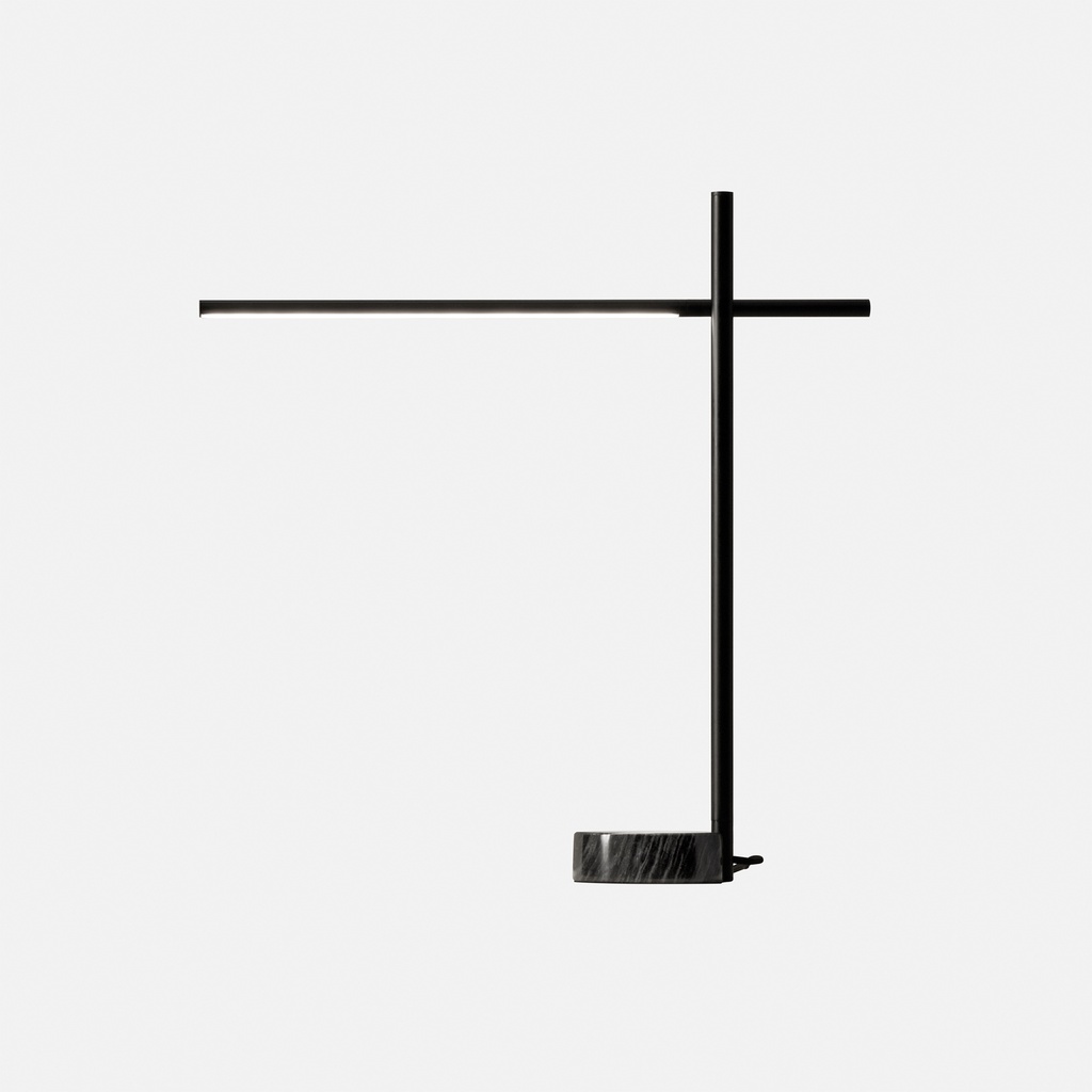 [10-8102-05-M1] Table lamp TUBS LED 10.5W LED warm-white 3000K TOUCH DIMMING Black 403lm