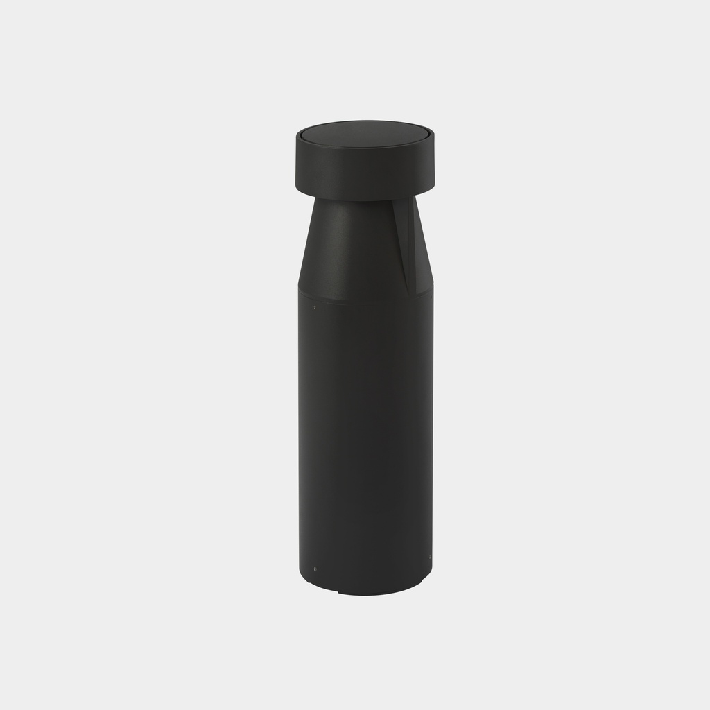 Bollard IP66 Rek 533mm 360º Emission LED 23.5W LED warm-white 3000K ON-OFF Black 650lm