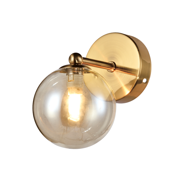 [955OLENA1W/GD] OLENA WALL LAMP 1xG9 GOLD