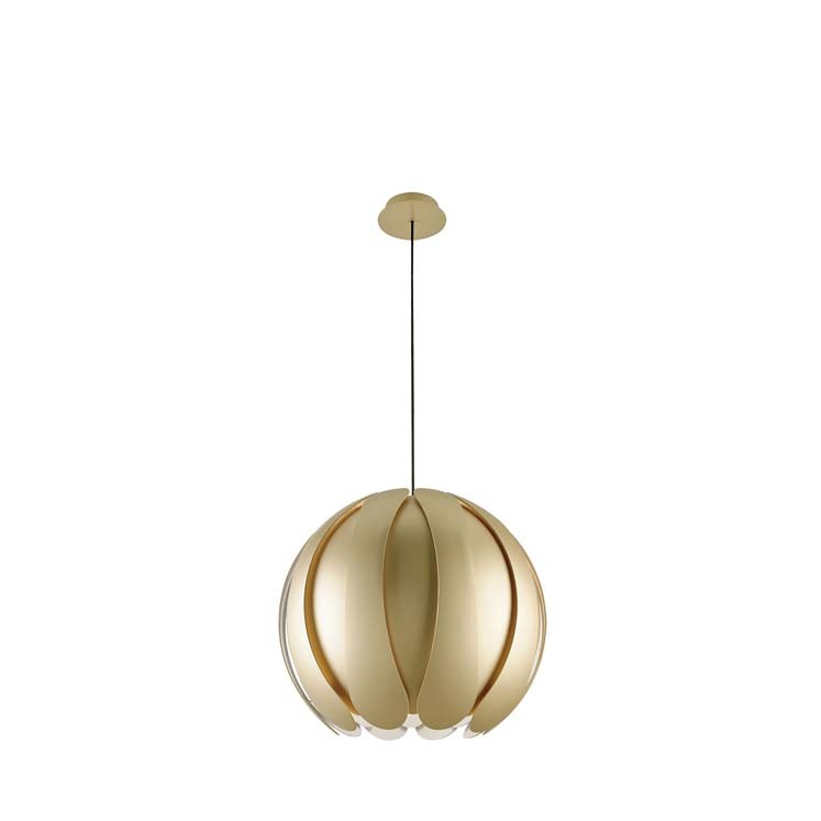 Angie Gold Painted Adjustable Pendant - Grok