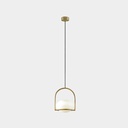 Pendant Coco Single E14 9W Painted gold 592lm