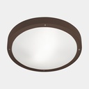 [15-E050-60-EH] Ceiling fixture IP66 BASIC LED 21.4W SW 2700-3200-4000K ON-OFF Black 2500lm