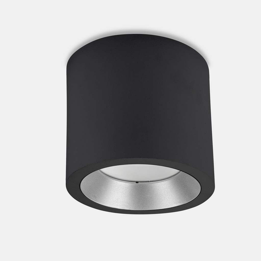 [15-9904-60-CM] Ceiling fixture IP66 Cosmos LED ø168mm LED 23W LED neutral-white 4000K ON-OFF Black 2061lm