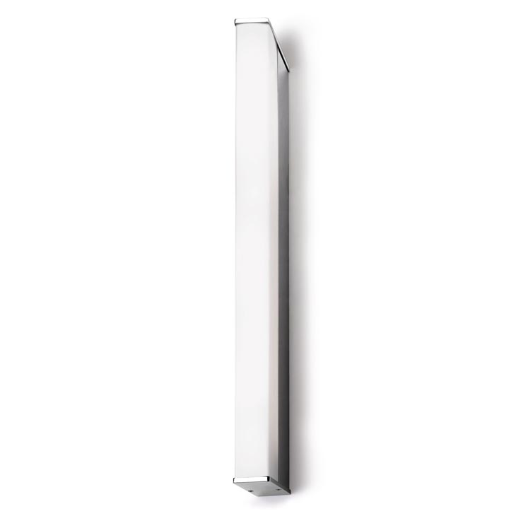 Wall fixture IP44 Toilet Q 580mm LED 8W LED warm-white 3000K Chrome 367lm