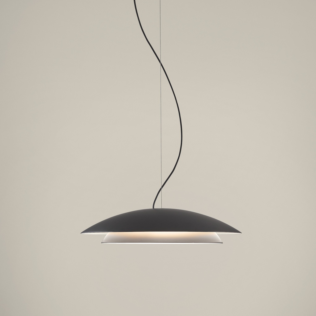 [00-8396-05-05] Pendant Noway Big LED 21.7W 2700K Black 813lmlack 618lm