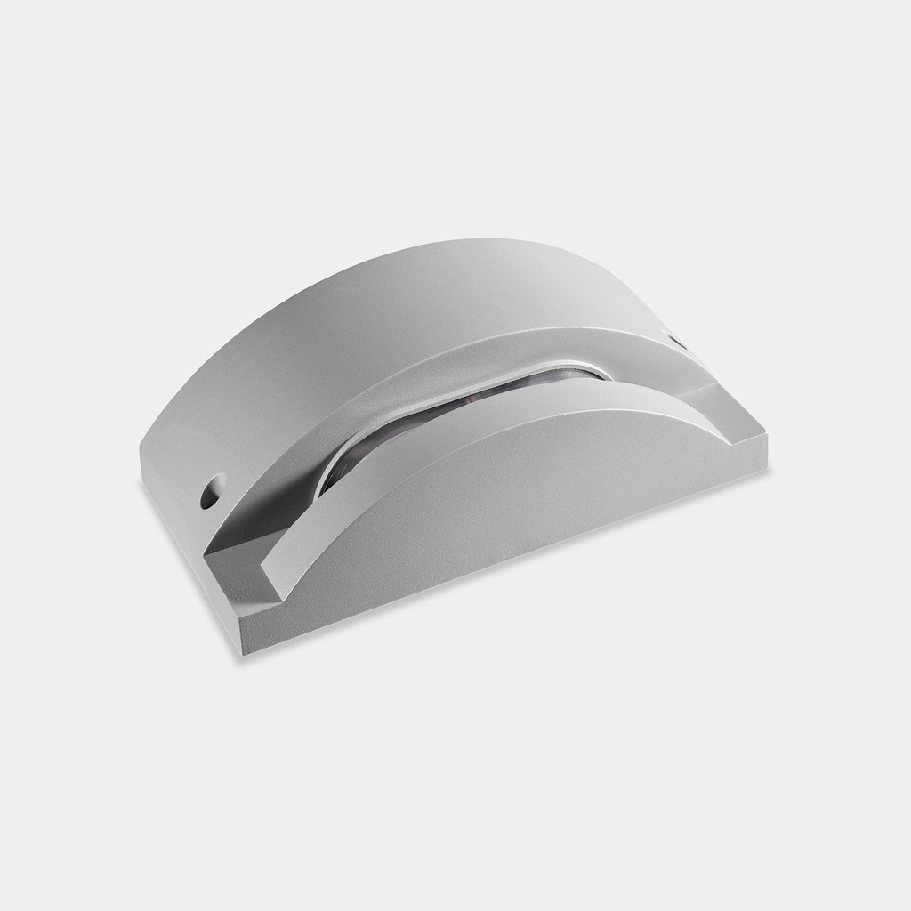 Wall fixture IP66 Finestra LED 4.2W LED neutral-white 4000K ON-OFF Grey 281lm WITH 3000K Diffuser