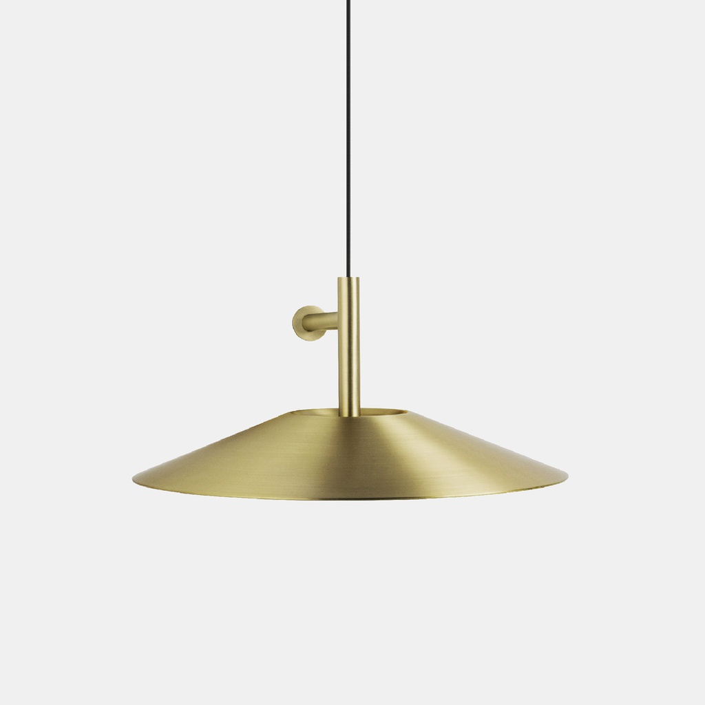 [05-7742-DN-DN] Wall fixture H LED 14.9W LED warm-white 2700K ON-OFF Matte gold 570lm