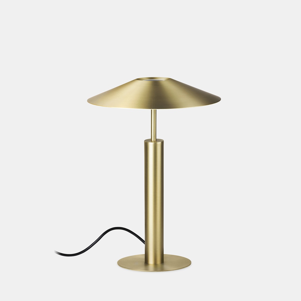 [10-7742-DN-DN] Table lamp H LED 14.9;NAW LED warm-white 2700K ON-OFF Matte gold 570lm