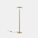 Floor lamp H LED 14.9;NAW LED warm-white 2700K ON-OFF Matte gold 553lm