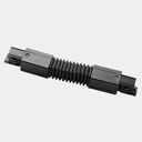 Flexible black track connector