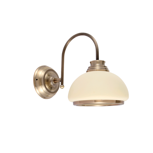 KRISTA WALL LAMP 1XE27 GOLDEN COOPER BRASS