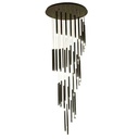 [955FRANCIS120/30] FRANCIS CEILING LAMP 120W 3000K BLACK