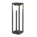 [55-9319-Z5-M3] Bollard IP44 Balizas Grid 500mm E27 100W Urban grey