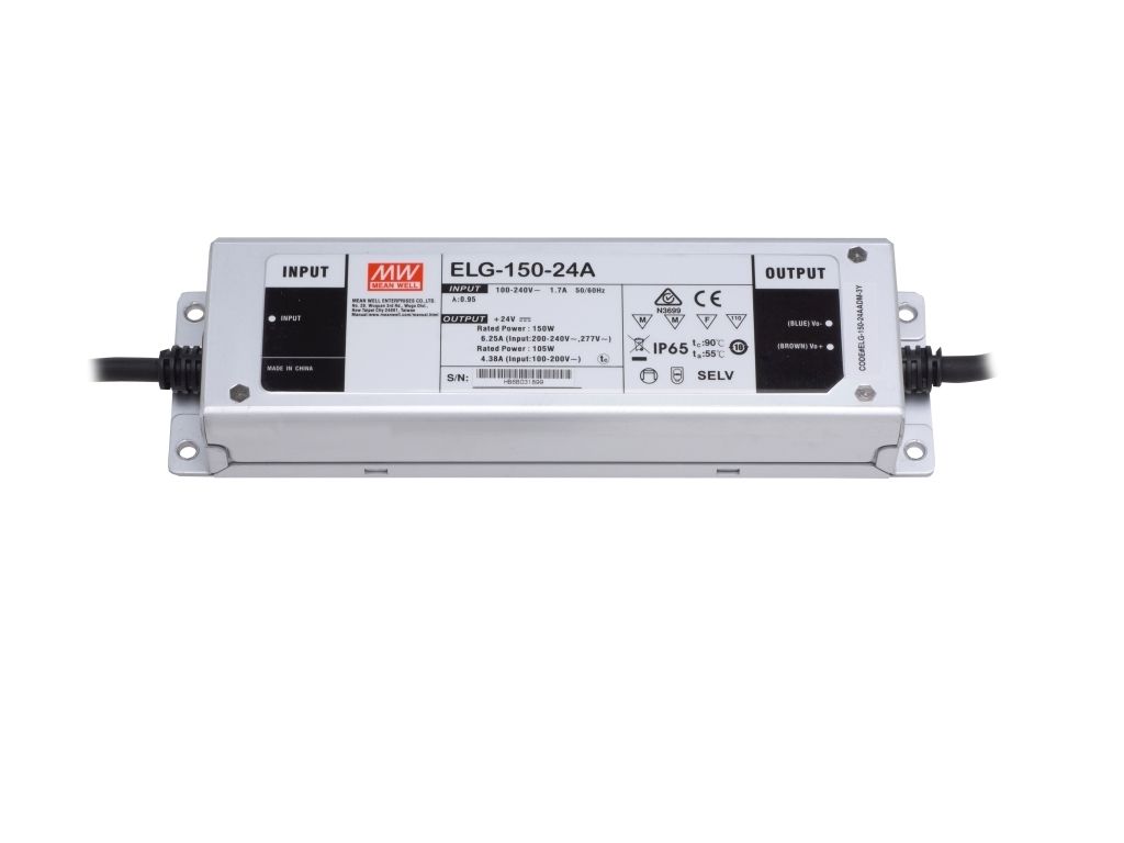 Meanwell ELG driver, 75W, 24V, IP67, non-dimmable