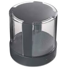 [10-9847-Z5-CL] Bollard IP65 Compact ø210mm LED 19.3 LED warm-white 3000K ON-OFF Urban grey 835lm