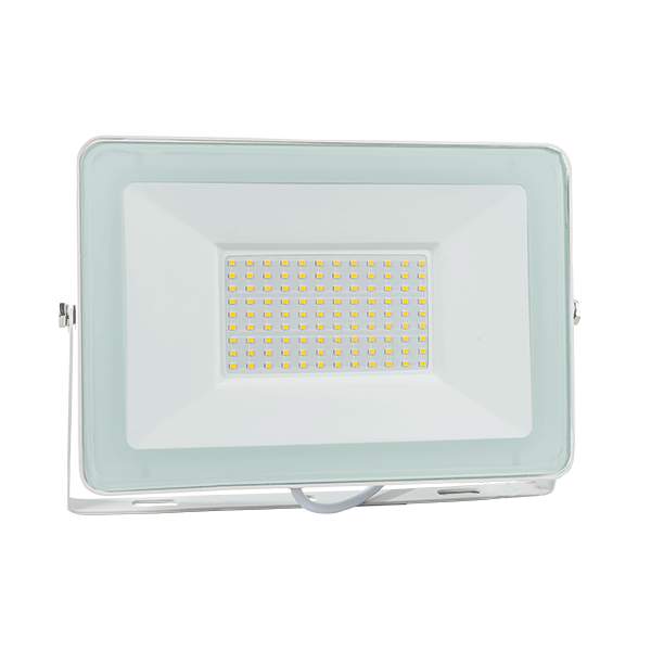 [98VEGA100WW/WH] VEGA100 SLIM SMD 100W LED FLOODLIGHT 3000K WHITE