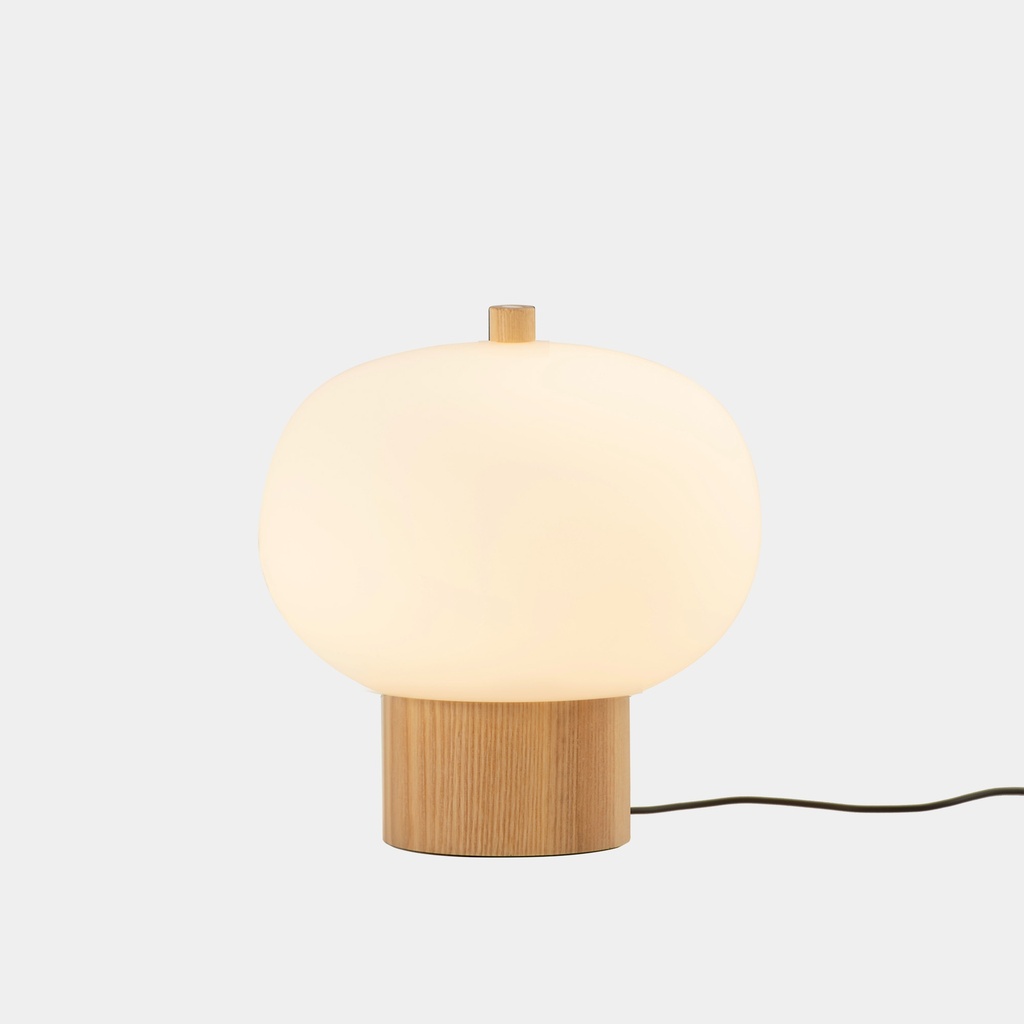 [10-6010-93-F9] Table lamp Ilargi Ø230 LED 8.5W 716lm 2700K Light wood