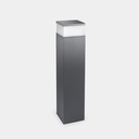 Bollard IP65 Cubik LED 650mm LED 15W 3000K Urban grey 833lm