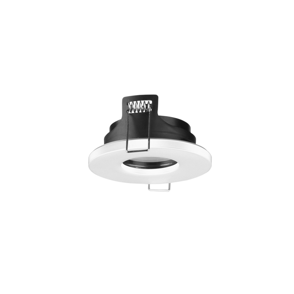[DE-0129-BLA] Downlight OUT IP65 / IN IP20  FEU GU10 8 White