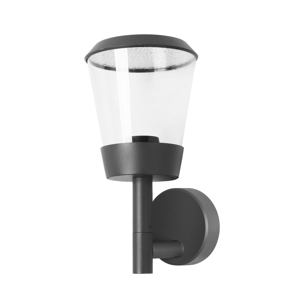 Wall fixture IP54 ELAINE E27 15 Urban grey