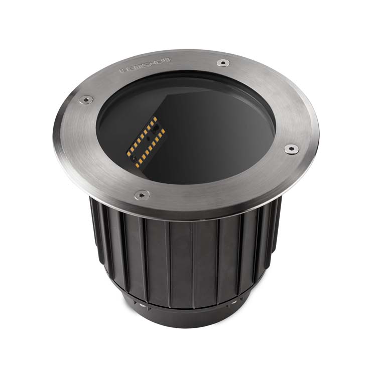 [55-9910-CA-CM] Recessed uplighting IP65-IP67 Gea Wall Washer ø225mm LED 24W LED neutral-white 4000K ON-OFF AISI 316 stainless steel 1109lm