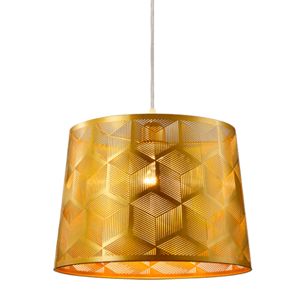 [955MARSEL1/GD] MARSEL PENDANT 1XE27 GOLD