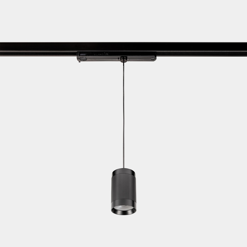 [AV25-12W9X2OS60] Pendant Iris Track Cone 35º 12.5 LED warm-white 3000K CRI 90 ON-OFF Black IP20 1332lm