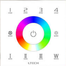 EX8S RGBW Touch Panel (4 zones)