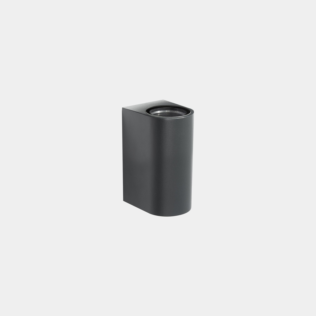 Wall fixture IP66 Max Medium Double Emission LED 8W LED warm-white 3000K ON-OFF Urban grey 572lm