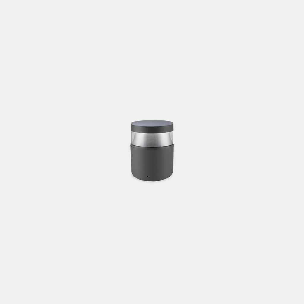 Bollard IP66 Newton LED Pro 250mm LED 22.8W LED warm-white 3000K DALI Urban grey 2450lm