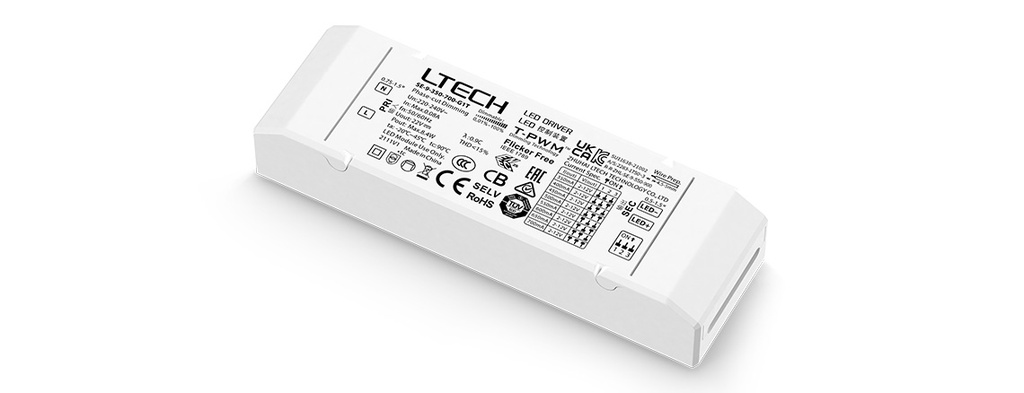 [SE-9-350-700-G1T] 9W, 350-700mA, CC Triac Dimmable Driver