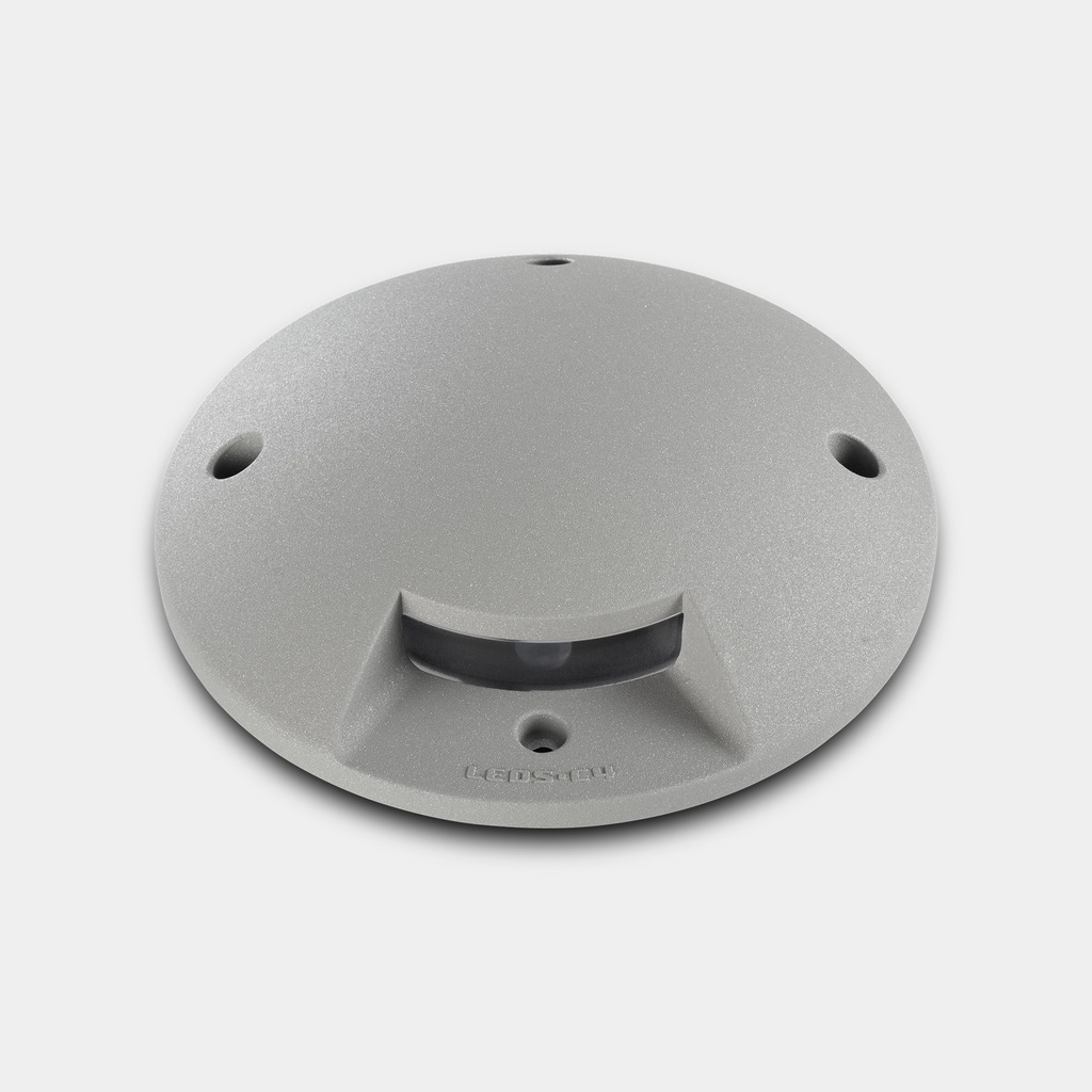 [55-9945-34-CM] Bollard IP66 Xena 1 Side LED 1.5W LED neutral-white 4000K ON-OFF Grey 46lm, 3000K Filter included.
