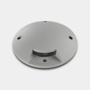 Bollard IP66 Xena 1 Side LED 1.5W LED neutral-white 4000K ON-OFF Grey 46lm, 3000K Filter included.