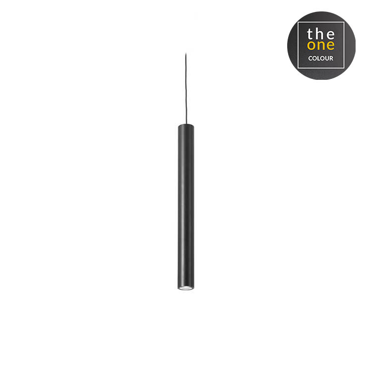 [00-5981-05-05] Pendant Stylus Recessed 300mm LED 9.7 LED warm-white 3000K ON-OFF Black 412lm