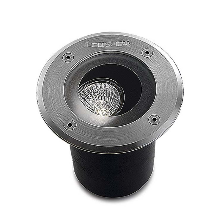 Recessed uplighting IP65-IP67 Gea GU10 Round Deep GU10 8 AISI 316 stainless steel 245lm