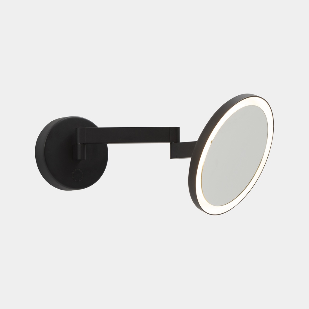 [75-8508-05-K3] Bathroom Wall Light Bathroom Mirror IP44 Vanity LED 9W 3000K 256lm. Mirror Magnification x3, D Ø200MM