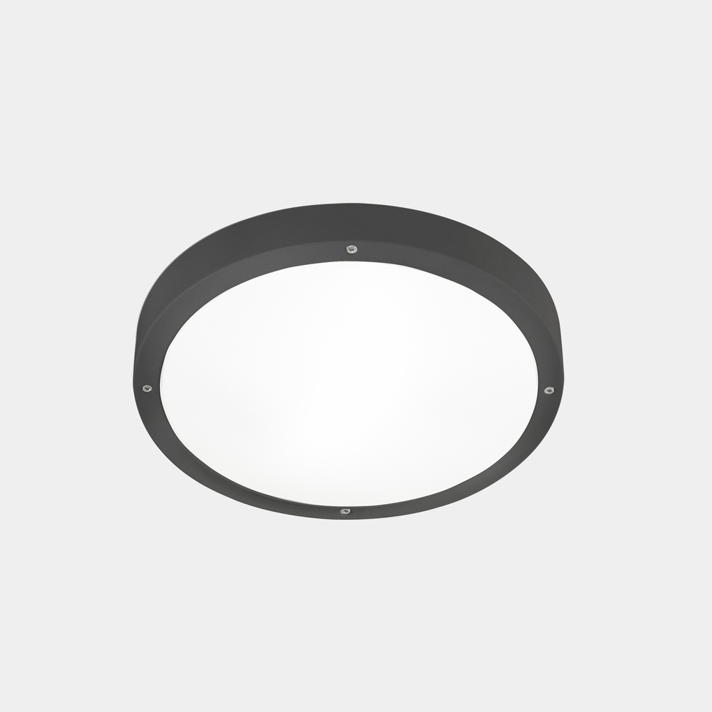 Ceiling fixture IP66 BASIC LED 11.7W SW 2700-3200-4000K ON-OFF Urban grey 1269lm