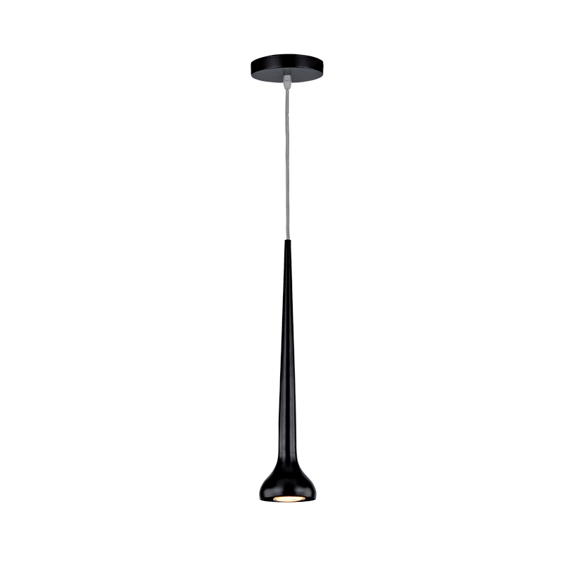 [955DUKE1/BK] DUKE PENDANT 1XGU10 BLACK