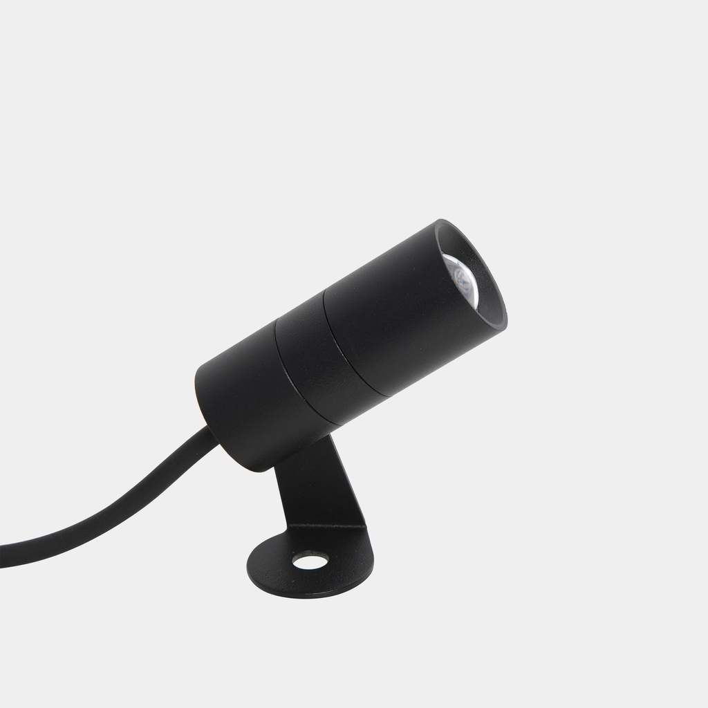 [05-E060-05-CK] Spotlight IP66 Zoom Horitzontal LED 3.8 LED warm-white 2700K Black 270lm