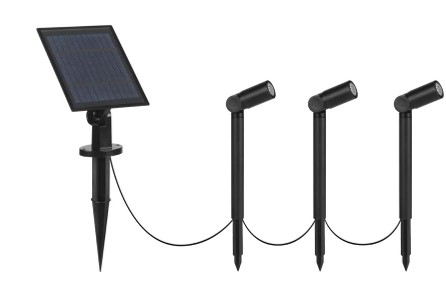 Spotlight IP44 Lis LED 3 LED warm-white 3000K Black 300